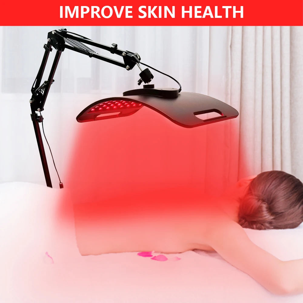 Red Light Therapy Lamp Infrared Light Therapy with Stand 660nm Redlight and 850nm Near Infrared Light Device for Body